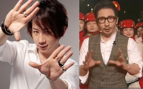 刘谦登小年夜春晚 蓄须阔肩变大叔 