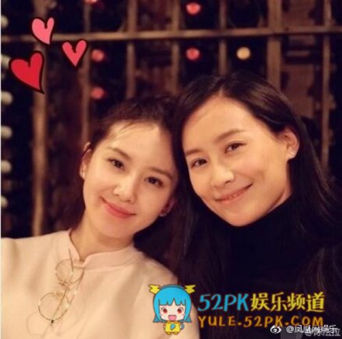 她们竟然是闺蜜！刘诗诗陈法拉晒自拍秀友谊 