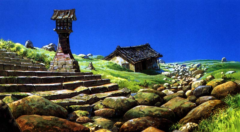 千与千寻（粤语） 珍贵手稿：场景刻画