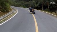 靖安骑行 车友摔车 连续摔车 南昌兄弟机车