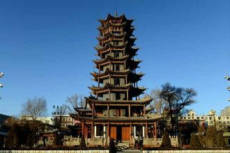 河西走廊  张掖大佛寺图册