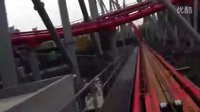 北京欢乐谷极速飞车头排体验