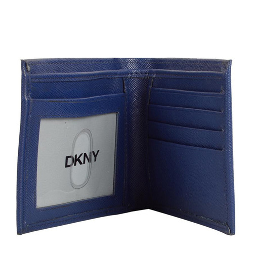 DKNY/唐娜 凯伦 牛皮 男士短款钱包钱夹礼盒装 DKM5074-NAVY