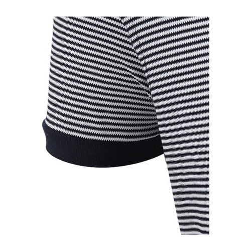 Yves saint Laurent/圣罗兰 男士T恤 纯棉条纹字母LOGO男士翻领短袖POLO衫